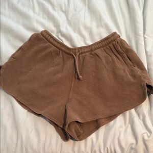 Brandy Melville Brown Shorts Relaxed Fit